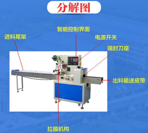 廣東興華盛食品包裝機 全自動枕式包裝機廠家直銷 包裝機可制定